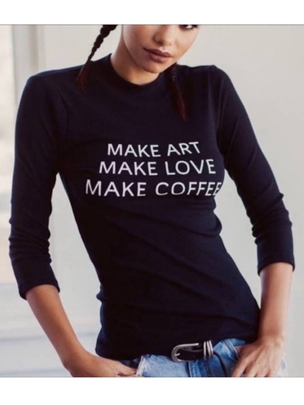 Daydream Nation Make Art Long Sleeve Top!